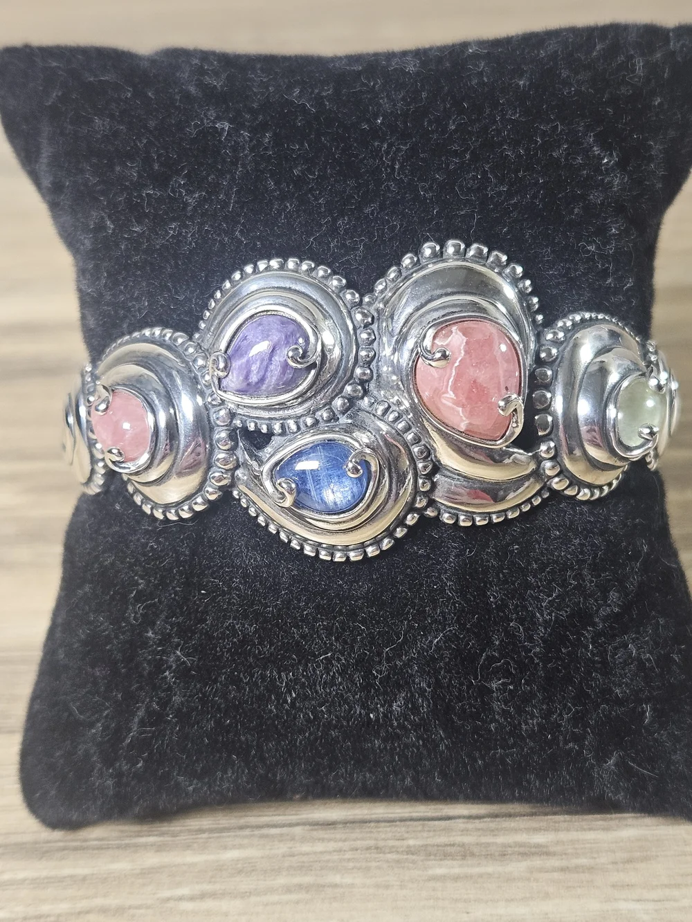 Carollyn Pollack Relios Windsong Collection Multi-Gemstone Bracelet 925 Silver
